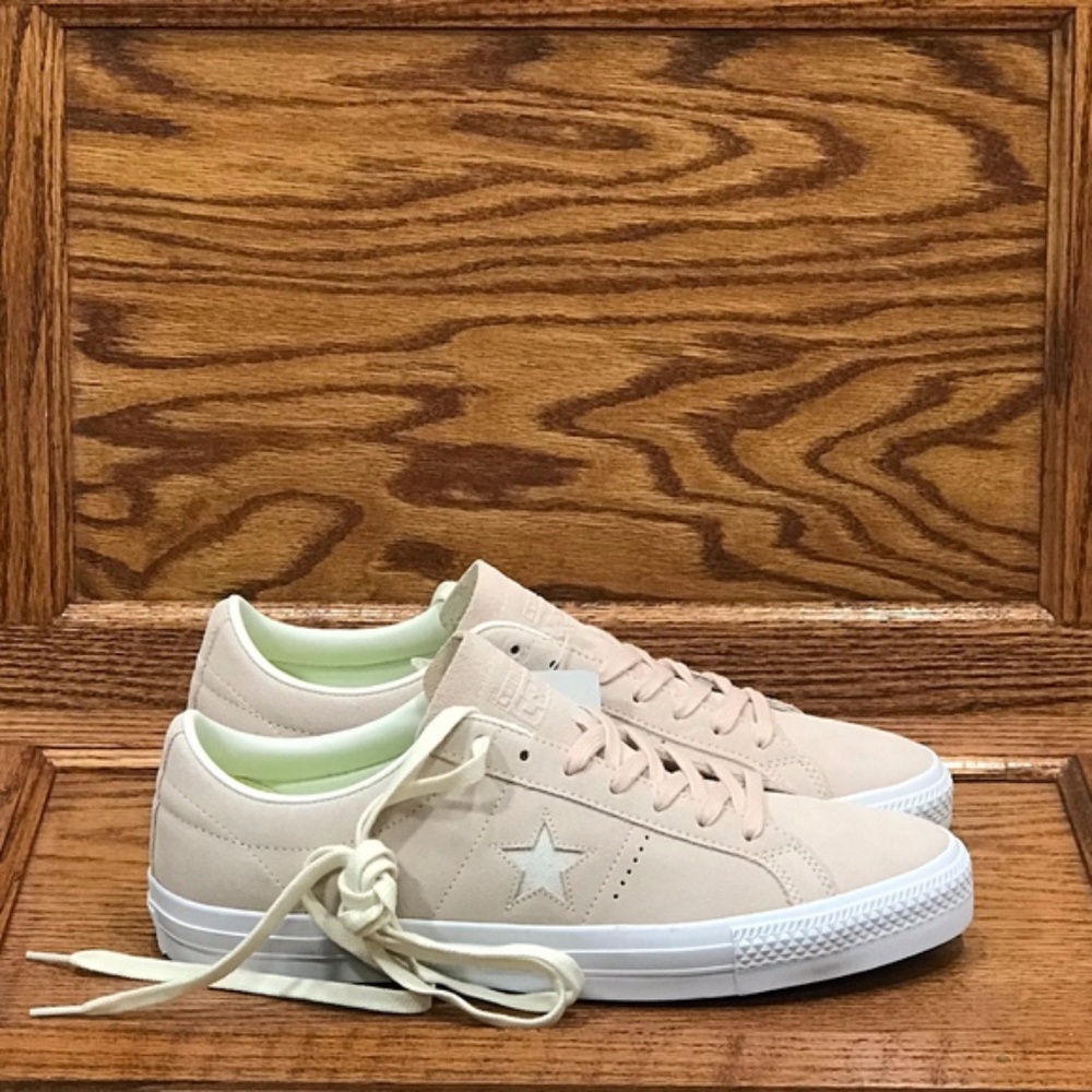 Converse One Star Pro‎ Ox Dusk Pink Egret White Shoes - Picture 2 of 7